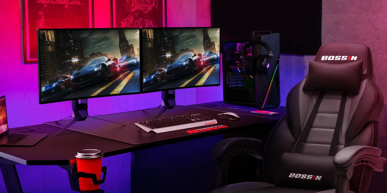 bossin gaming chair products hero banner